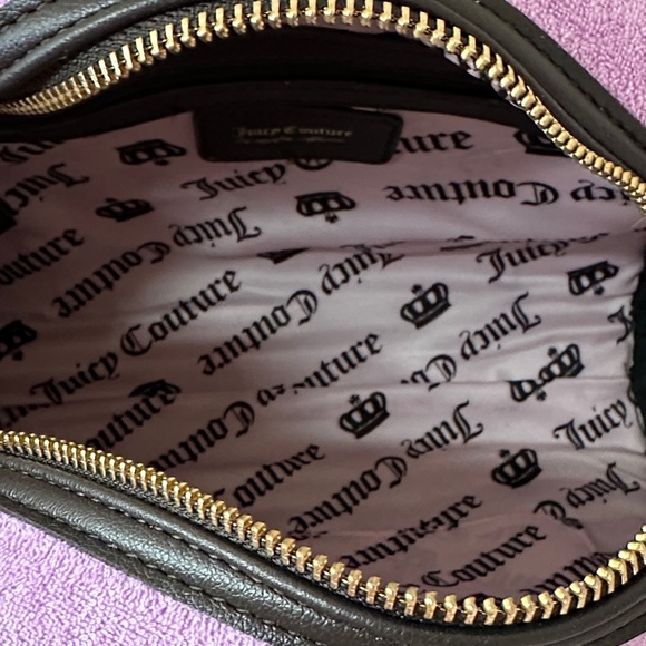 Rachel Zoe Glossy Black Clutch with Crystal Accents - Picture 15 of 16